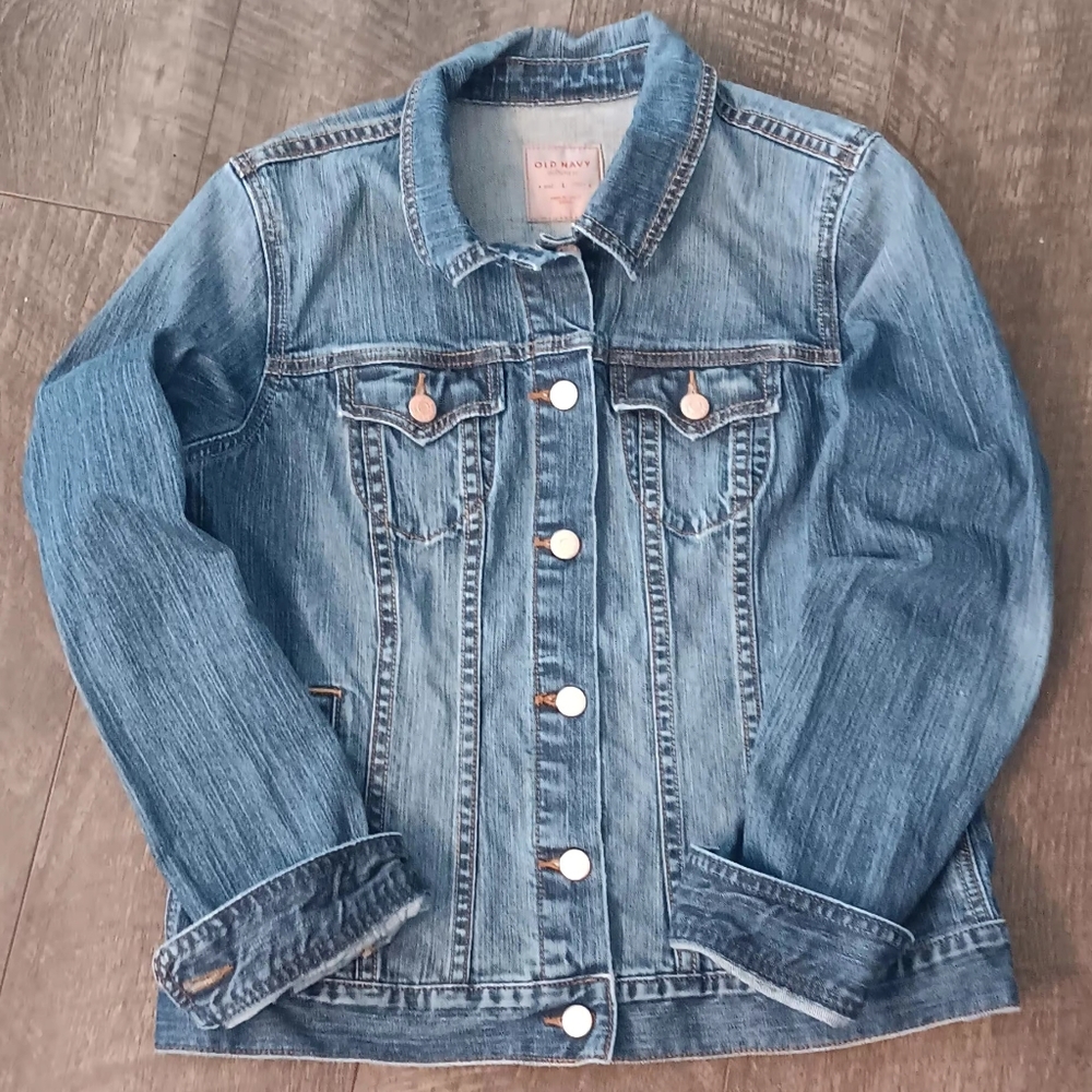 Old Navy Classic Blue Jean Jacket